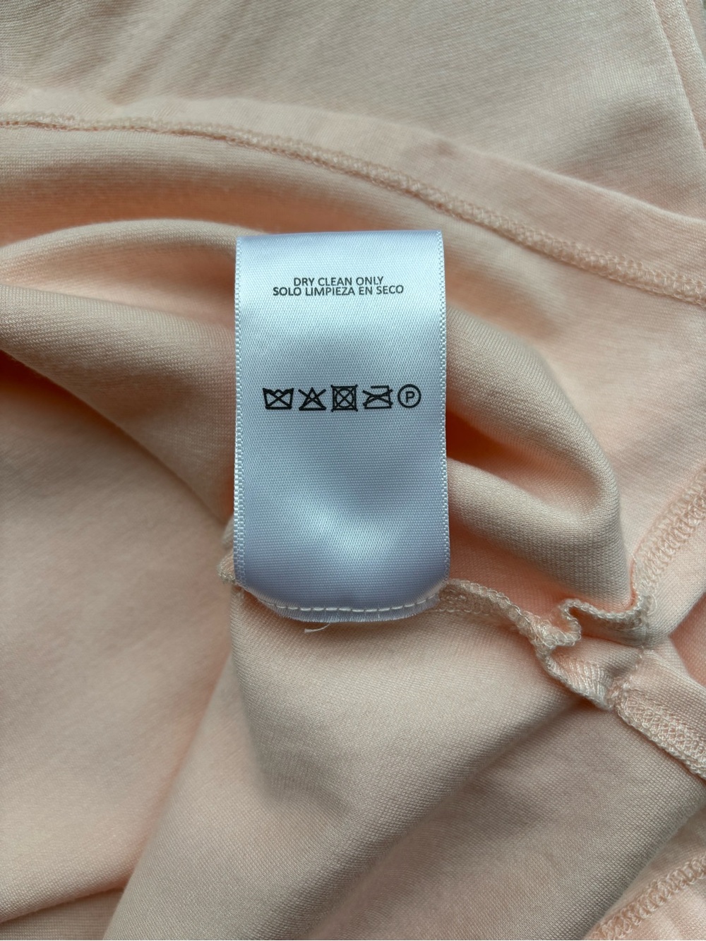 eri + ali Peach Scalloped Neck Tank Top Lightweight Sleeveless Blouse Size S - Picture 8 of 8